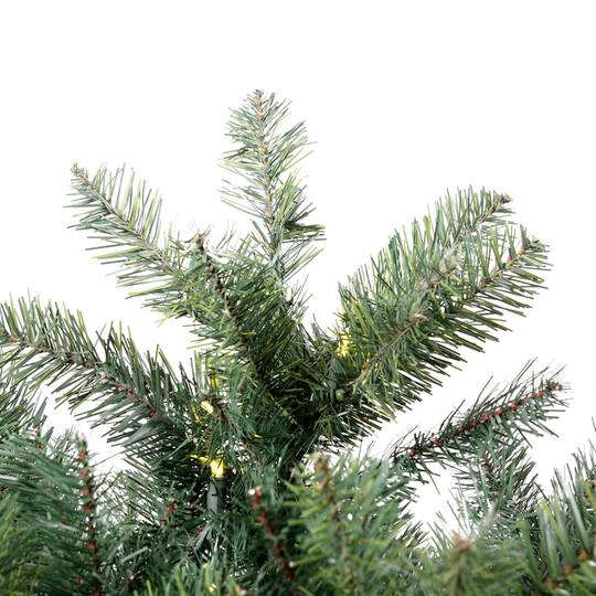 9.5ft. Pre-Lit Salem Pine Artificial Christmas Tree, Warm White Dura-Lit® LED Lights